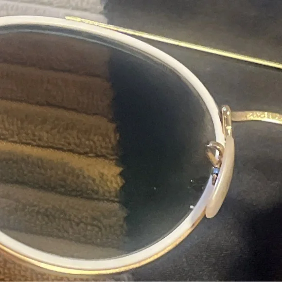 RAY BAN RB3647-N 51[]22 145 BLUE MIRROR BROWN GRADIENT ROUND AVIATOR SUNGLASSES - Picture 9 of 9